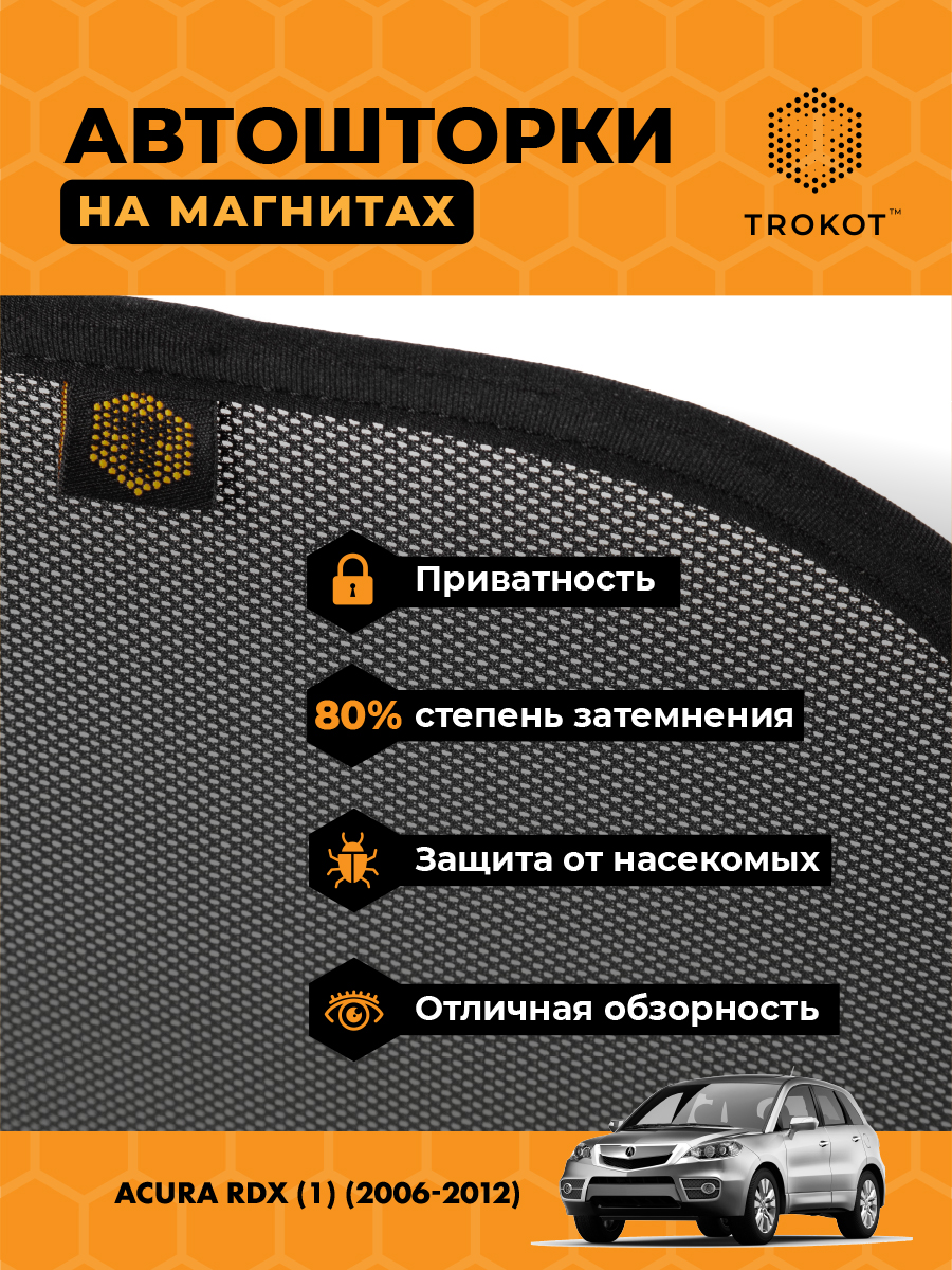 Acura RDX (1) (2006-2012) Кроссовер Комплект на передние двери STANDART